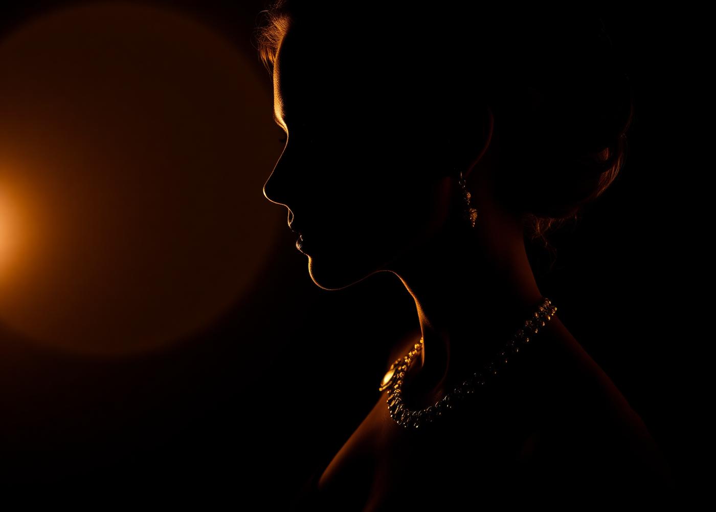 Faithful Heirlooms gold jewellery campaign portrait